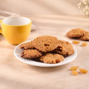 Whole Wheat Jaggery Oats & Raisin